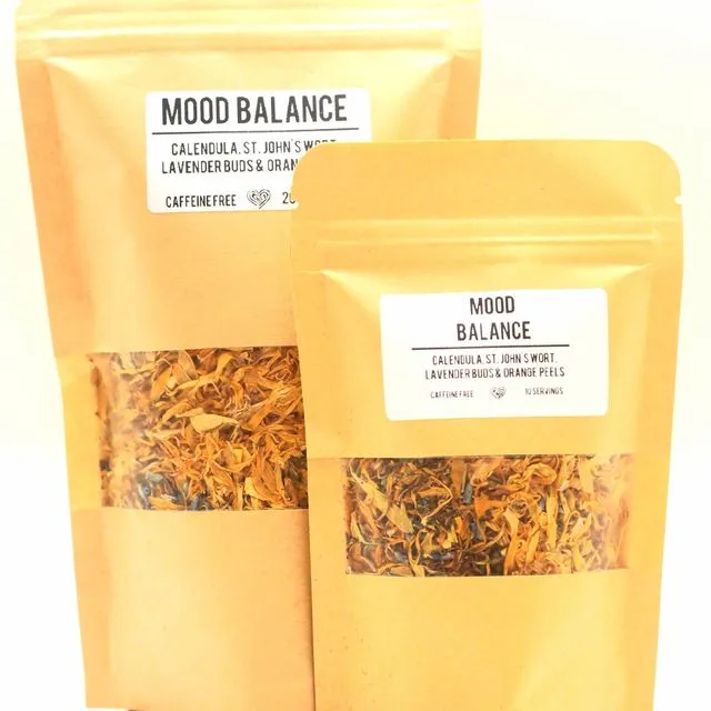 Mood Balance Handcrafted Herbal Tea Blend // 10 Servings