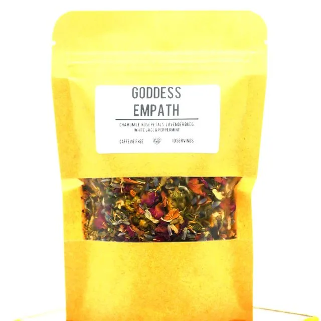 EMPATH GODDESS Herbal Tea Blend 1.0oz - Relaxing & Cleansing