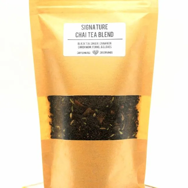 CHAI TEA Herbal Blend - Classic Handcrafted Indian Chai Tea