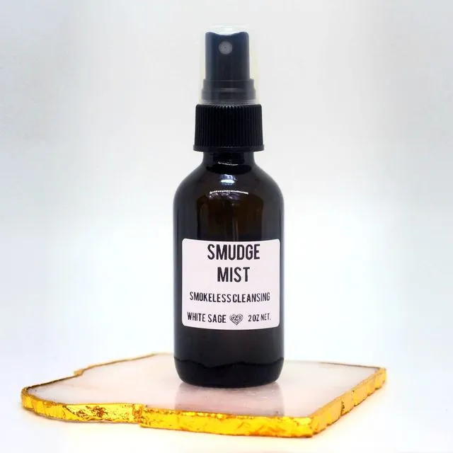 SAGE SPRAY Empath Smokeless Smudge Mist White 1 Oz Bottle