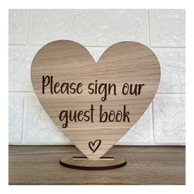 Please Sign Our Guest Book Sign