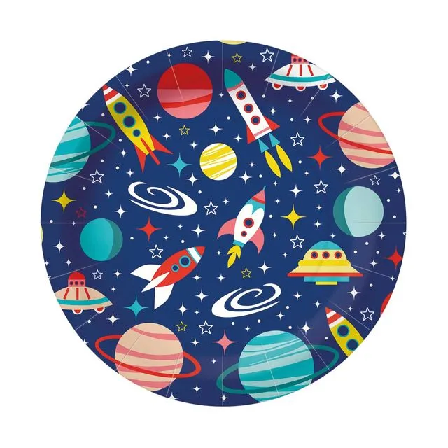 Space Paper Plate