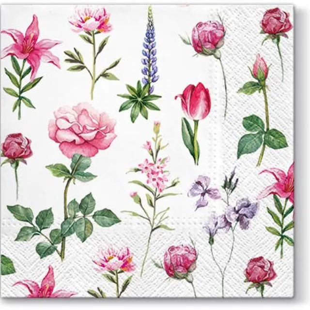 Boons of Garden Lunch Paper Napkins