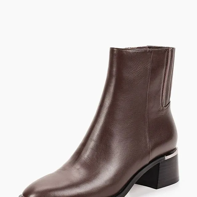 LILY - BROWN Ankle Boots