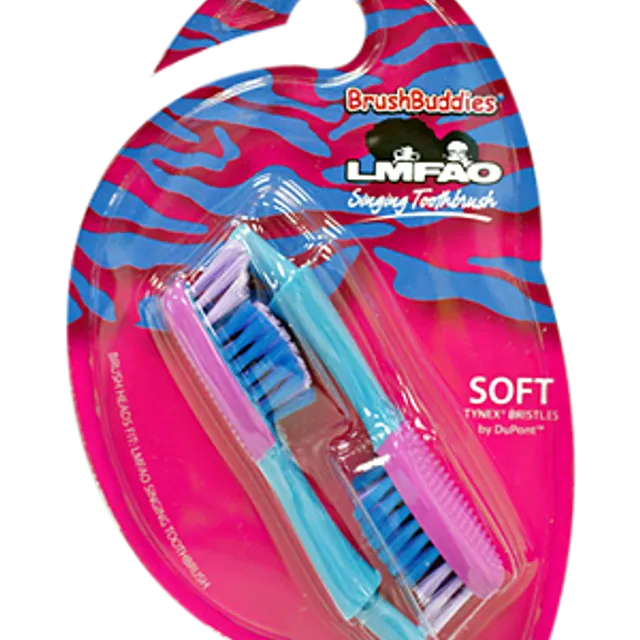 LMFAO Singing Toothbrush Replacement Brush Heads