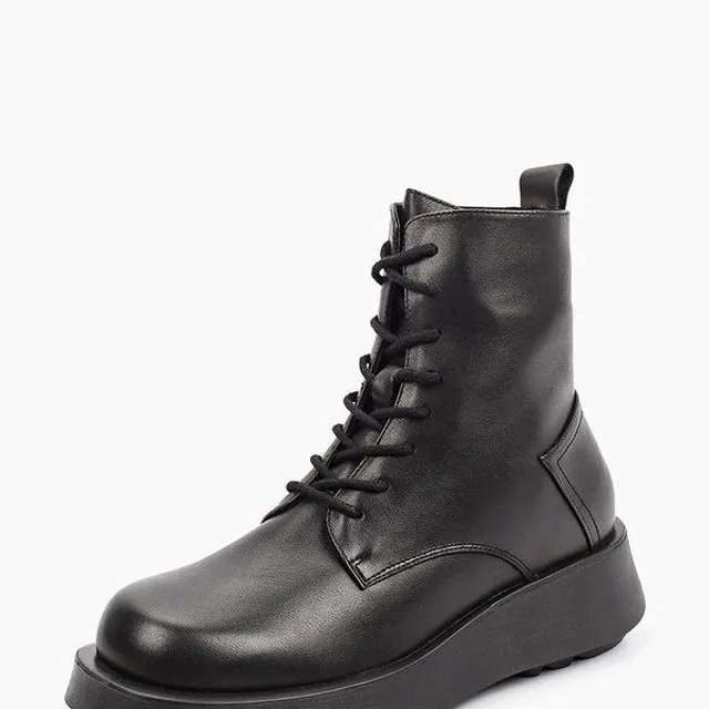 POLYM - Black Ankle Boots