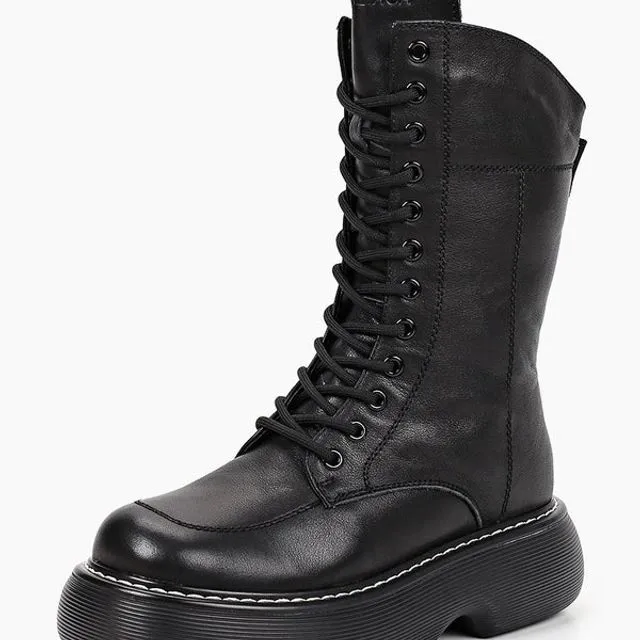 KLIME - Black Ankle Boots