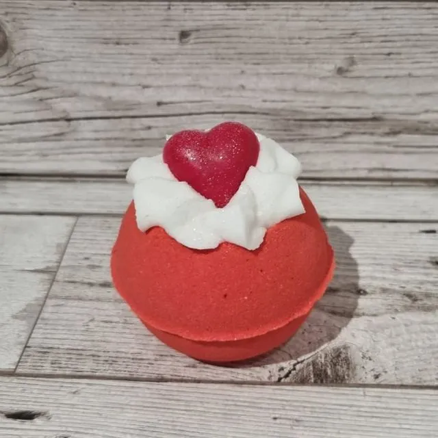 With love Whipped Top Bath Bomb