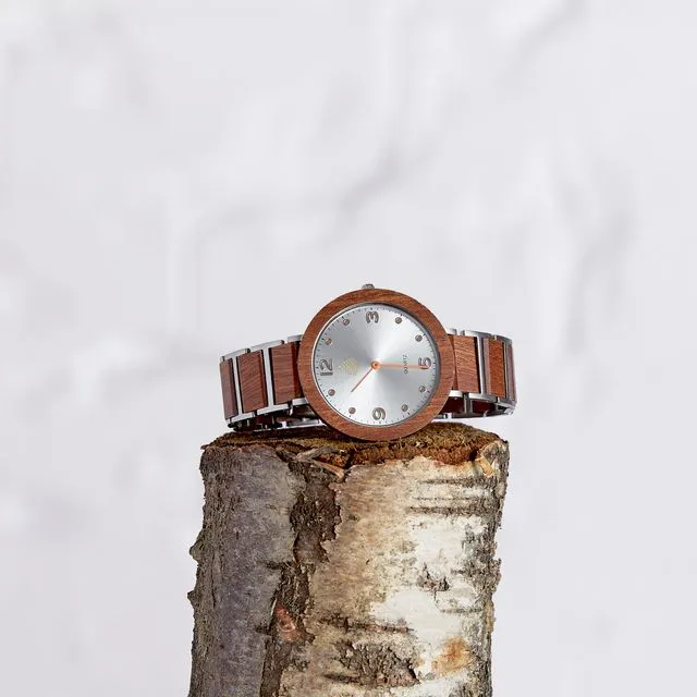The Elm - Handmade Natural Wood Wristwatch