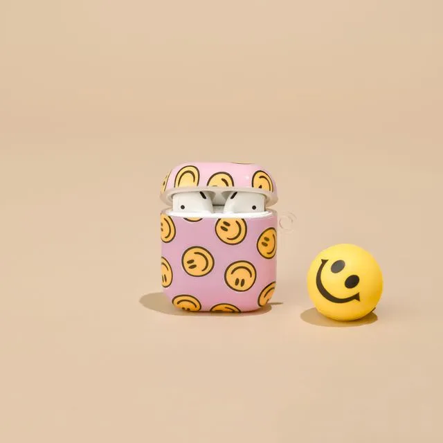 Happy Smiley AirPods Case - 3
