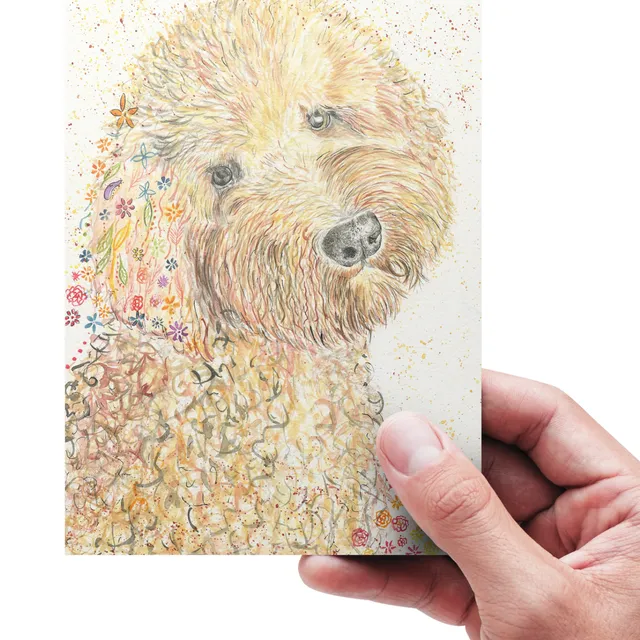 RED THE DOG ECO CARD