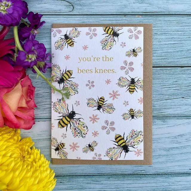 YOU'RE THE BEES KNEES ECO-CARD