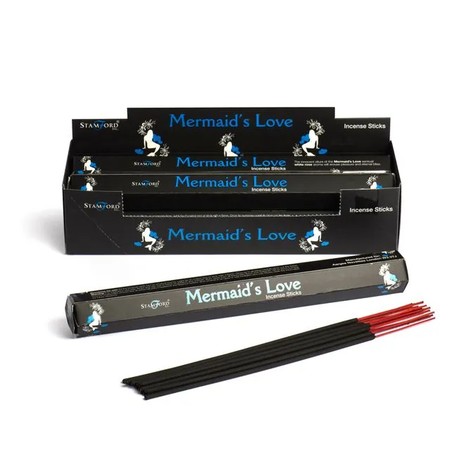 Stamford Mermaid's Love Incense Sticks - 6 pack (120 sticks) - Case of 6