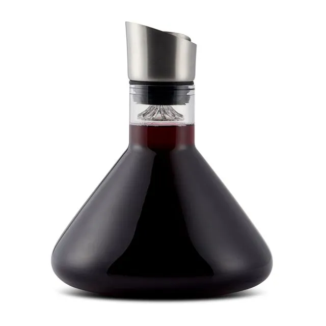 Red Wine Decanter, 1.5 Litre, Carafe Gift Set with Aerator Filter & Cleaning Accessories