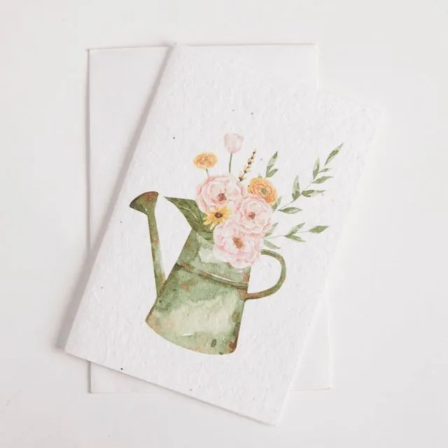 Plantable Seed Paper Greeting Cards - Floral Pack of 6