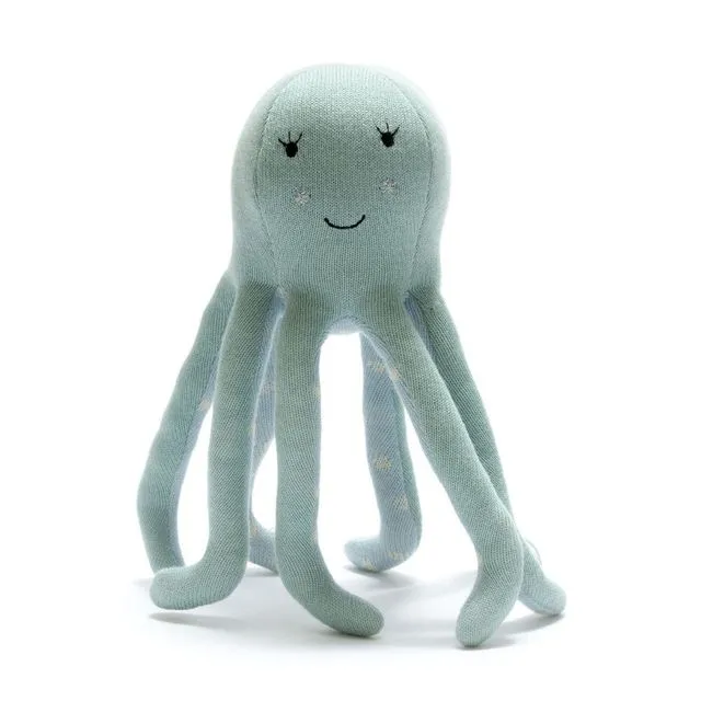 Organic Cotton Octopus Baby Soft Toy