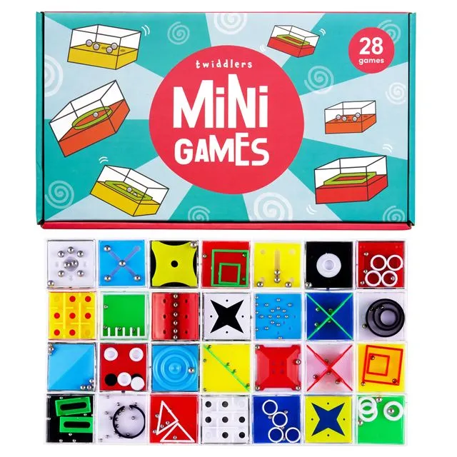 28 Pcs Mini Maze Puzzle Cube Game Brain Teaser for Party Bag Favours & Stocking Filler