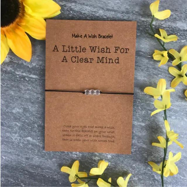 A Little Wish For A Clear Mind Bracelet