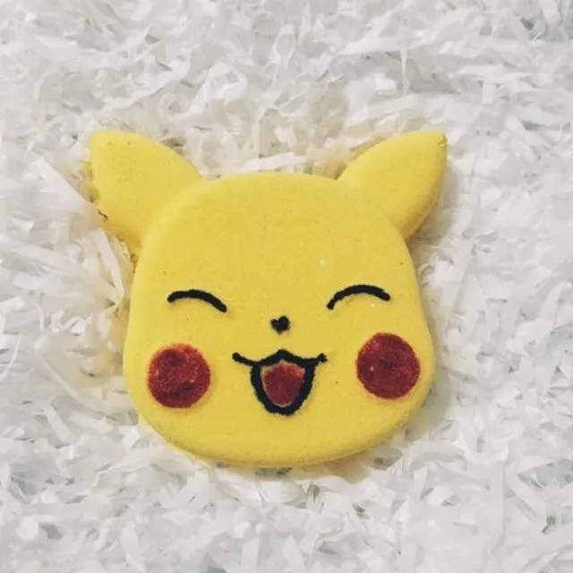 Pokemon pikachu bath bomb