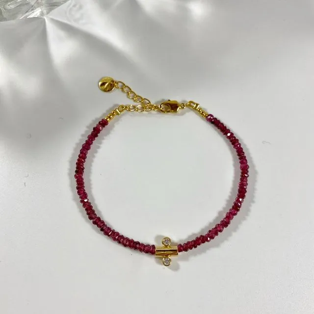 Bracelet ROMY - Ruby