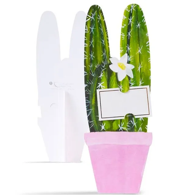 Cactus Florever Standing Greeting Card - A7