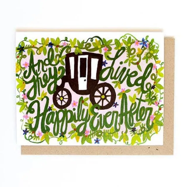 Happily Ever After Single Card - A2