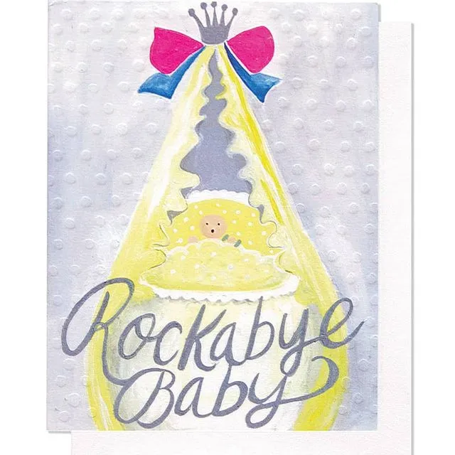 Rock-A-Bye Baby Single Card A2