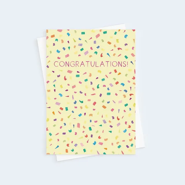 'Congratulations!' Greeting Card