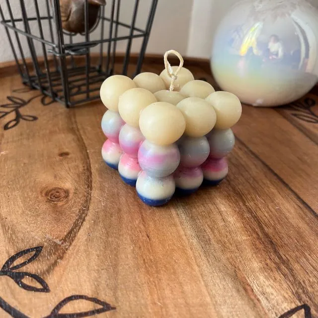 Scented Bubble Candle