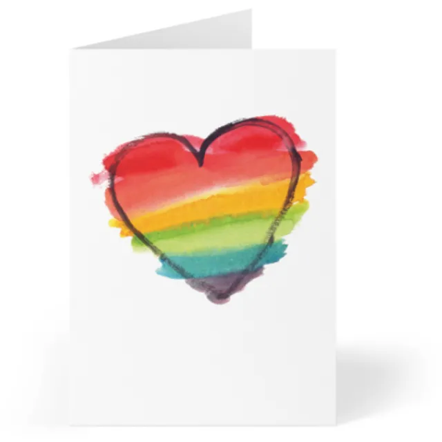 LGBTQ+ Rainbow Heart