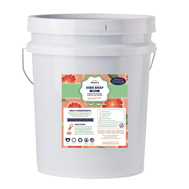Natural Grapefruit Dish Soap 5 gal (20 kg)