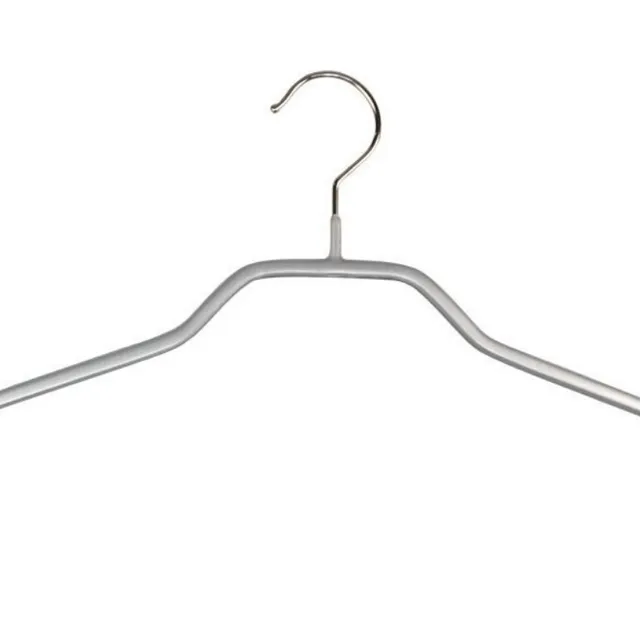 Kleiderbügel Silhouette F, silber, 45 cm