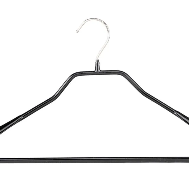Kleiderbügel Bodyform LS, schwarz, 46 cm