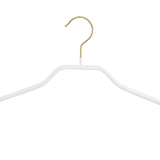 Kleiderbügel Silhouette F, weiß, 41 cm
