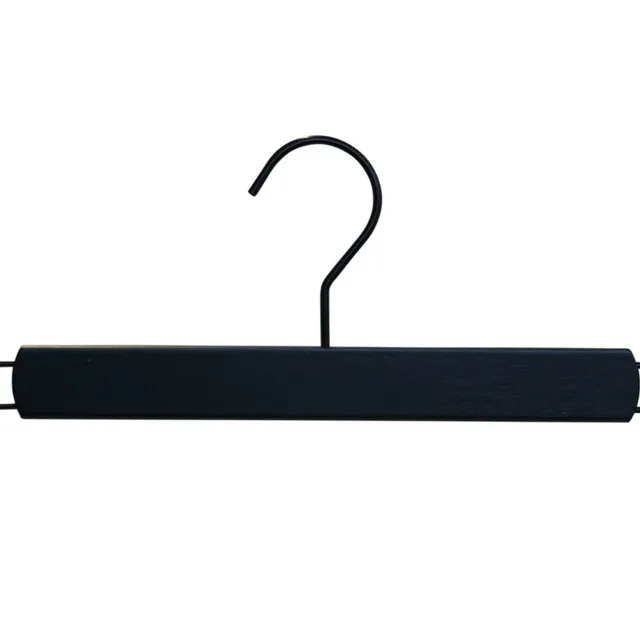 Kleiderbügel Trend RA D, schwarz lackiert, 35 cm