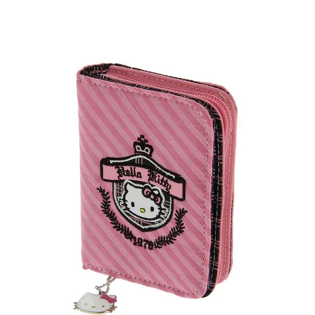 Hello Kitty Prep 1976 Zip Wallet- Pink