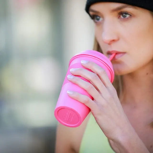 Reusable silicone hot and cold cups