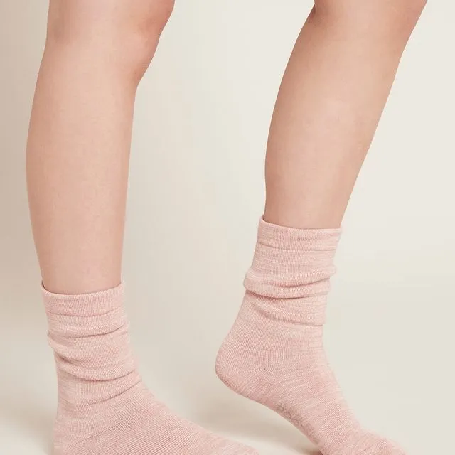 Chunky Bed Socks - Dusty Pink