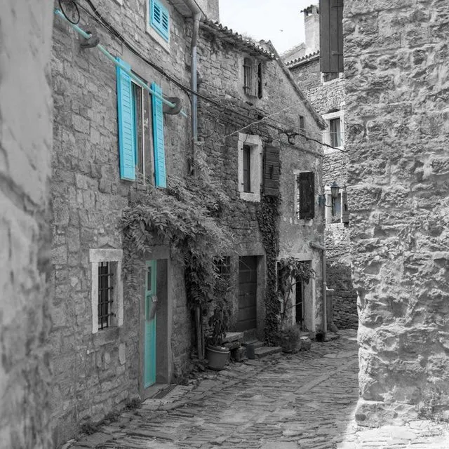 Old Town Photography Art Multi-Size Wall Decor Print