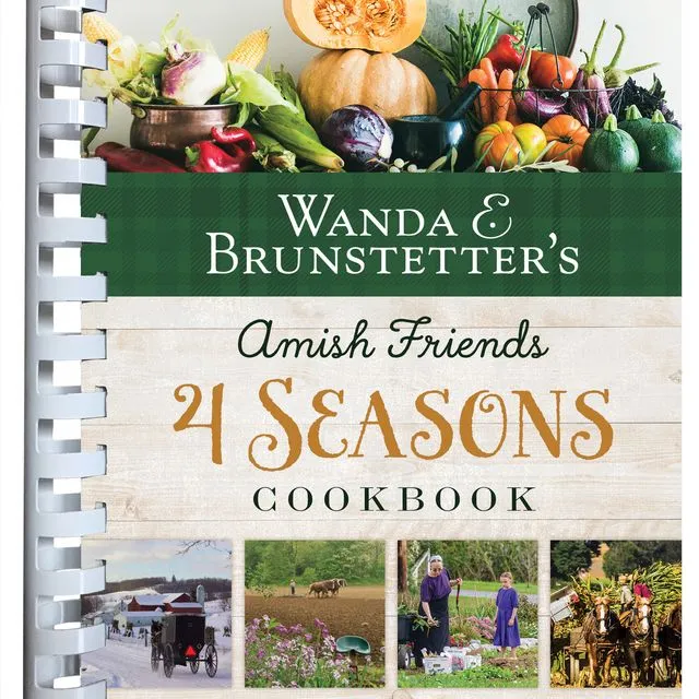 92485 Wanda E. Brunstetter's Amish Friends 4 Seasons Cookbook