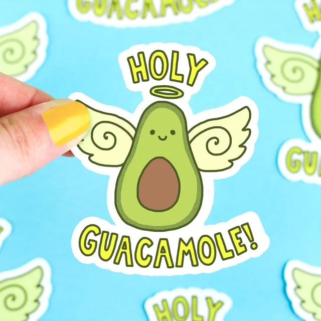 Holy Guacamole Vinyl Sticker