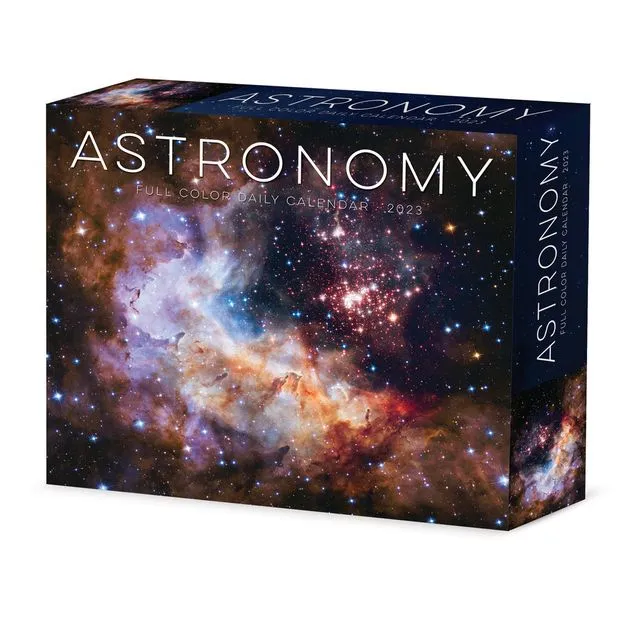 Astronomy 2023 6.2" x 5.4" Box Calendar