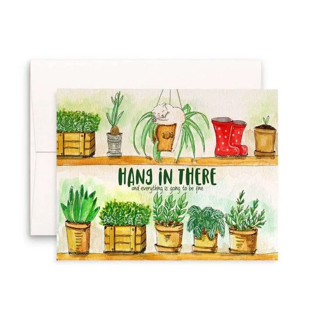 Hang In Garden - Thinking Of You Card