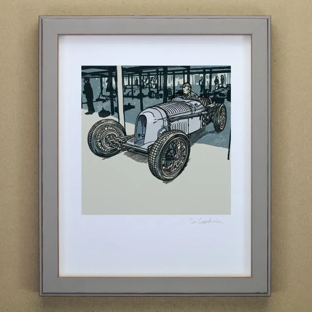 Old Racing Car Art Print