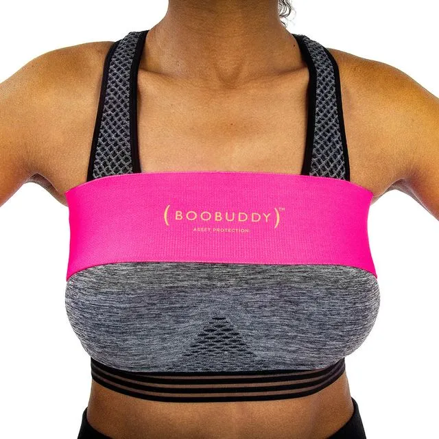 Boobuddy Breast Support Band - Pink