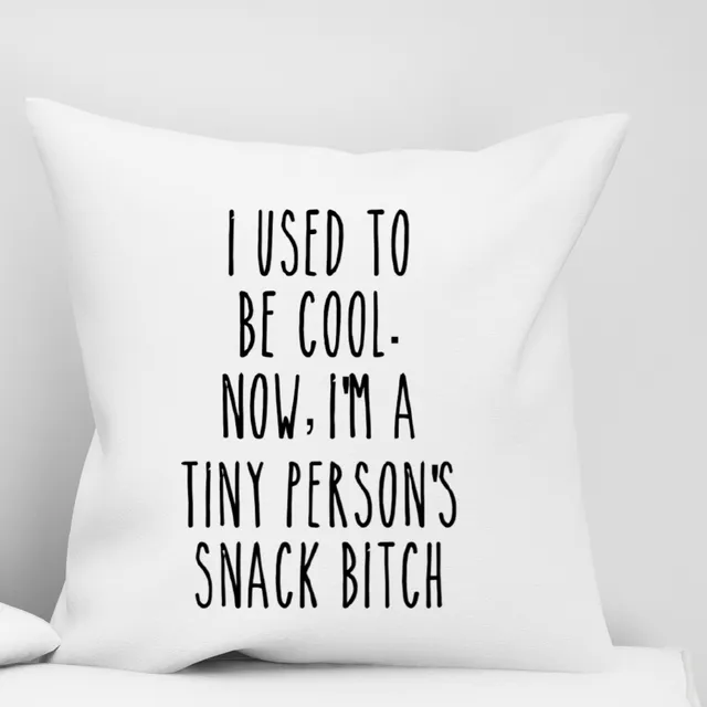 Funny Pillow Cover - Snack Bitch
