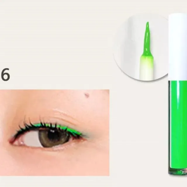 Neon Liquid Eyeliner Green