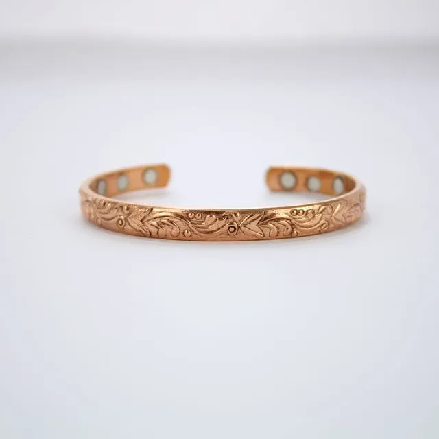 Pure copper magnet Bracelet (Design 6)