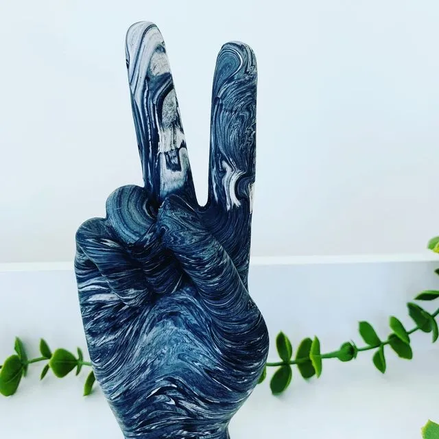 Marble Peace Hand