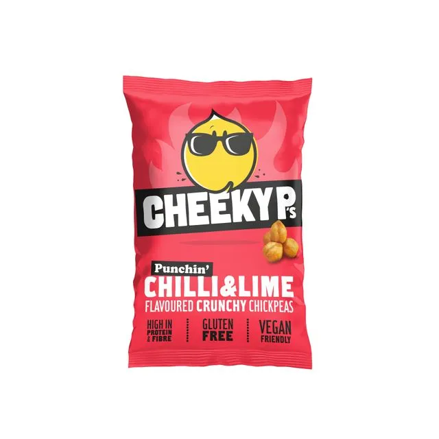 Cheeky P's Chilli &amp; Lime Roasted Chickpeas (12 x 40g)